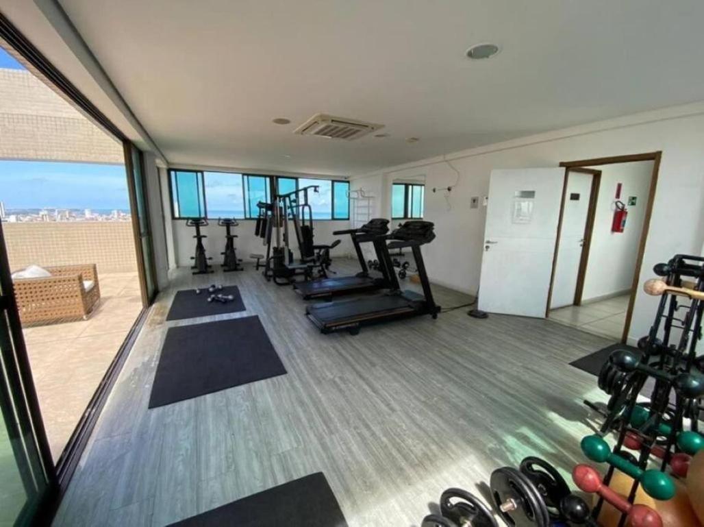 Flat Ao Lado Do Rio Mar No Edf Beach Class Excelsior Por Yolo Recife Exterior photo